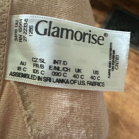 Glamorise Women's MagicLift Front Close Posture Back Support 40C Bra - Picture 5 of 5